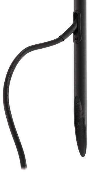 FARO BARCELONA Reflektor z grotem ziemnym LED 60 cm Seth-60 Seth, czarny, aluminium, nowoczesny