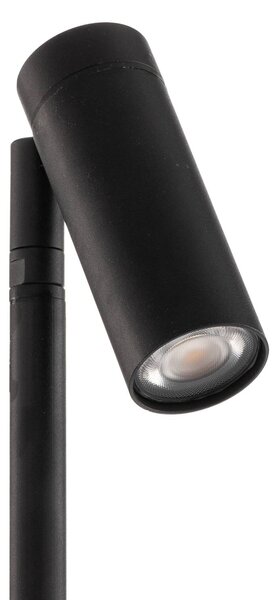 FARO BARCELONA Reflektor z grotem ziemnym LED 60 cm Seth-60 Seth, czarny, aluminium, nowoczesny