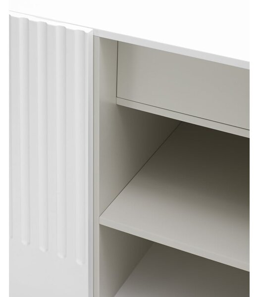 Biały niski kredens Teulat Doric, szer. 150 cm