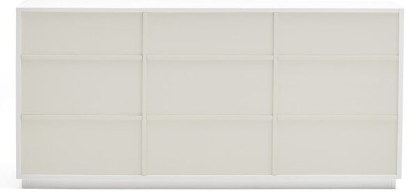 Biały niski kredens Teulat Doric, szer. 150 cm