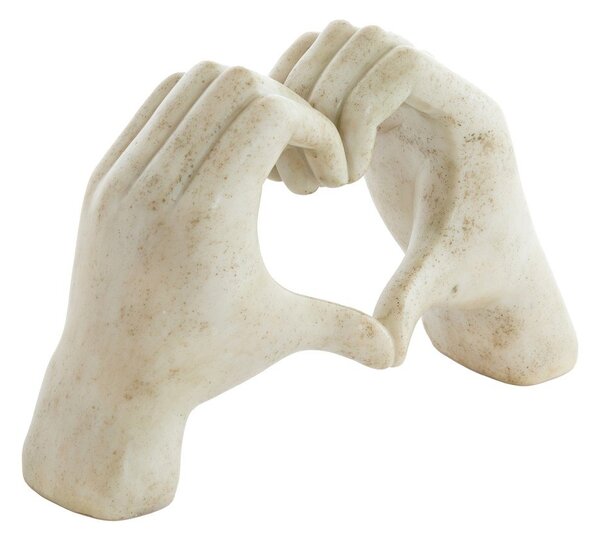 Figurka z żywicy polimerowej (wysokość 15 cm) Hands – Light & Living