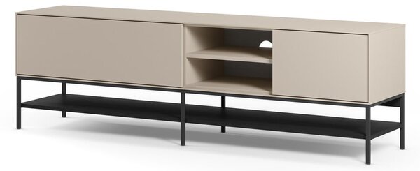 Kremowa szafka pod TV 180x55x35 cm Amira – Marckeric