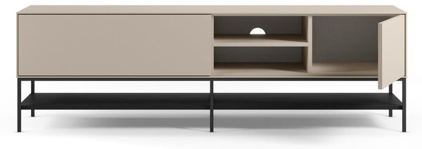 Kremowa szafka pod TV 180x55x35 cm Amira – Marckeric