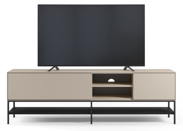 Kremowa szafka pod TV 180x55x35 cm Amira – Marckeric