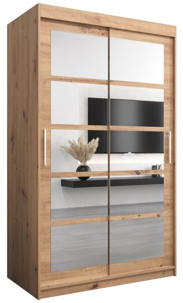 Szafa przesuwna garderoba Roma 2 120 wys. 200 cm artisan + artisan