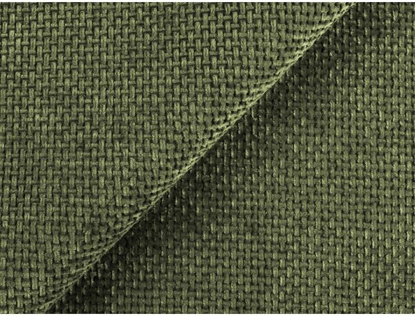 Zielone tapicerowane łóżko dwuosobowe ze schowkiem i stelażem 140x200 cm Keoni – Makamii