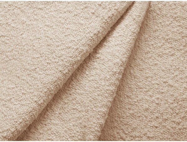 Beżowa rozkładana sofa z materiału bouclé 247 cm Jodie – Micadoni Home