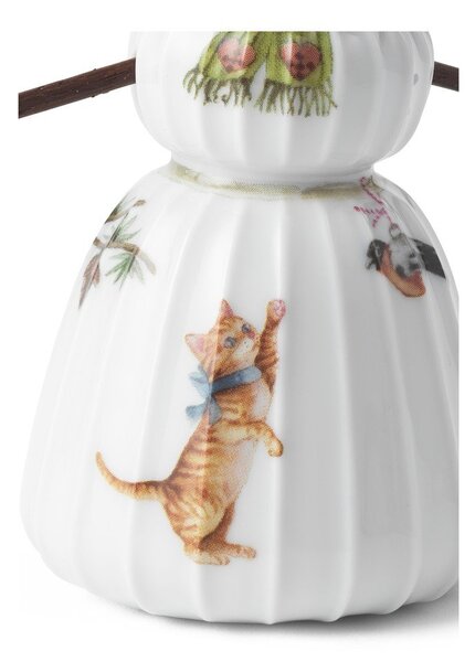 Porcelanowa figurka świąteczna (wysokość 9 cm) Hammershøi Snowwife – Kähler Design