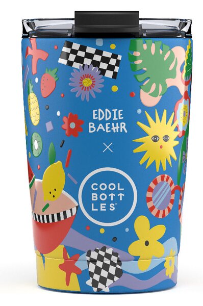 Cool Bottles Kubek termiczny 330 ml Xclusive! Eddie Baehr - Sunshine Fiesta