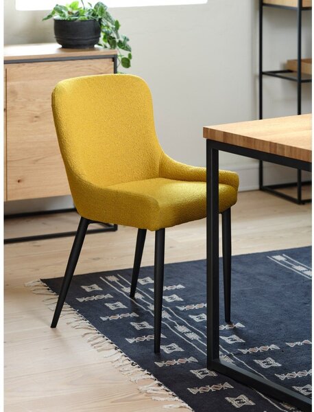 Żółte krzesło Ontario – Unique Furniture