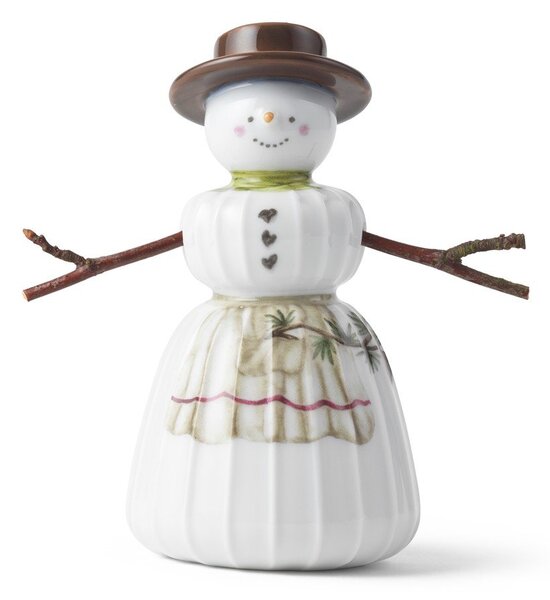 Porcelanowa figurka świąteczna (wysokość 9 cm) Hammershøi Snowwife – Kähler Design