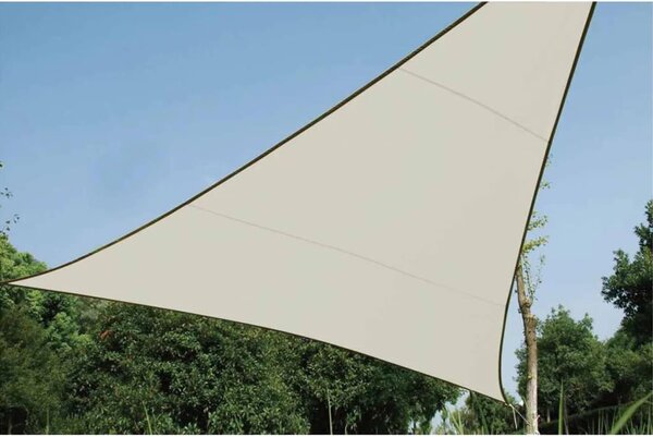 Perel Żagiel przeciwsłoneczny, trójkątny, 3,6 m, kremowy, GSS3360
