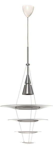 Lampa Wisząca Louis Poulsen, Enigma, ściemnialny, biały, salon, metal, design