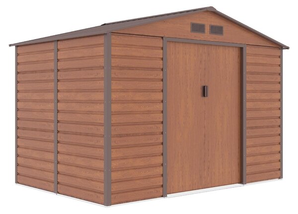 Domek ogrodowy G21 GAH 529 - 277 x 191 cm, brązowy