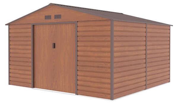 Domek ogrodowy G21 GAH 1085 - 340 x 319 cm, brązowy