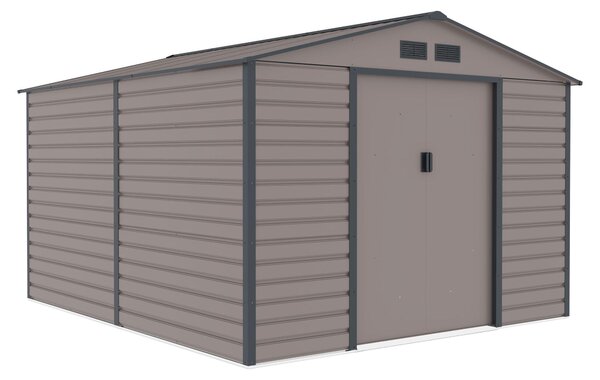 Domek ogrodowy G21 GAH 884 - 277 x 319 cm, szary