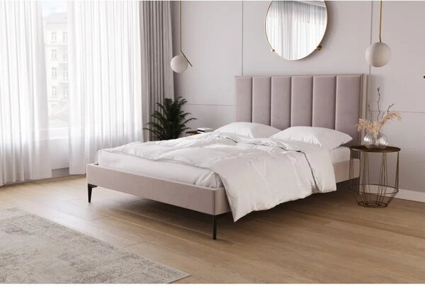 Łóżko tapicerowane 81244 M&K foam Koło 140x200