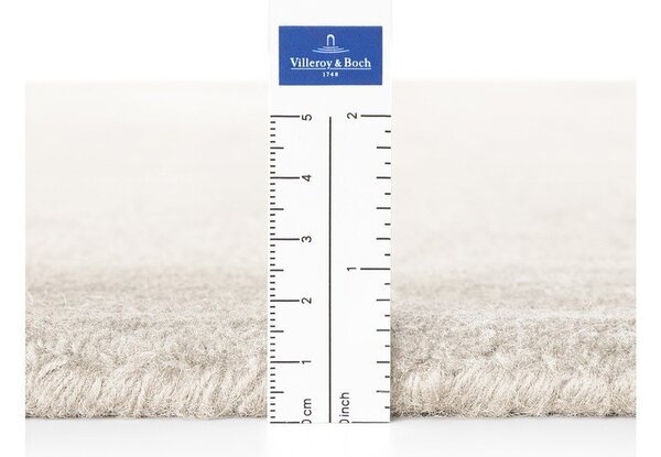 Kremowy okrągły dywan z mieszanki wełny tkany ręcznie ø 160 cm Kari Organic – Villeroy&Boch