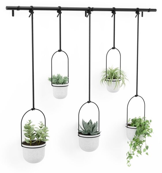 Plastikowe osłonki na doniczki zestaw 5 szt. ø 7,5 cm Triflora – Umbra