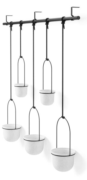 Plastikowe osłonki na doniczki zestaw 5 szt. ø 7,5 cm Triflora – Umbra