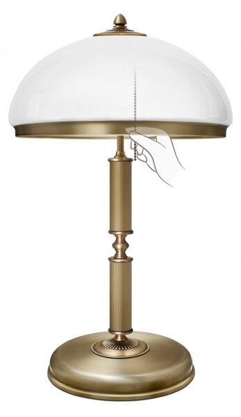 Klasyczna lampa na komodę R-B2-L