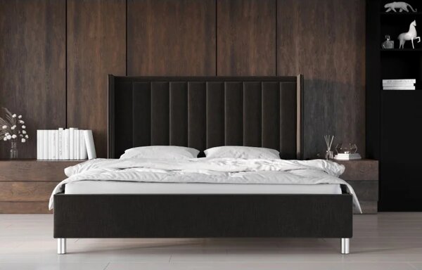 Łóżko tapicerowane 81245 M&K foam Koło 180x200