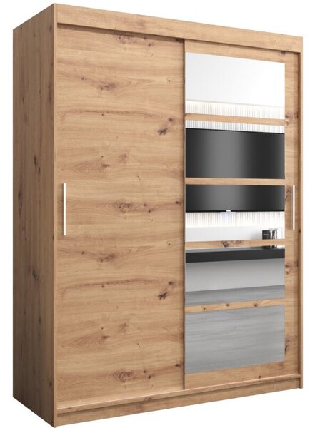 Szafa przesuwna garderoba Roma 1 150 wys. 200 cm artisan + artisan
