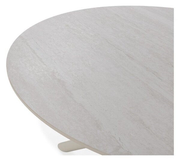 Okrągły stół z ceramicznym blatem ø 119,5 cm Talia – Marckeric