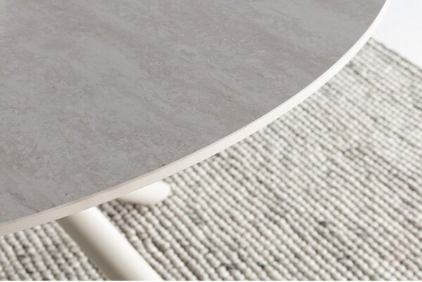 Okrągły stół z ceramicznym blatem ø 119,5 cm Talia – Marckeric