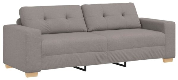 Sofa ciemnoszary 221 x 78 x 80 cm tkanina