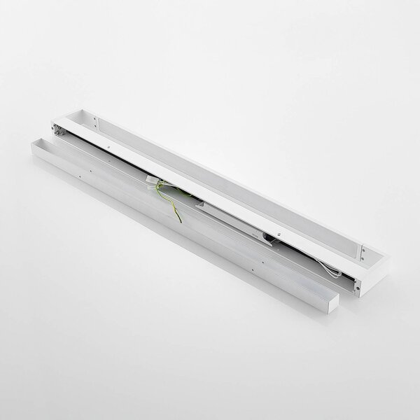 Kinkiet Jora Arcchio, biały / opal, łazienka, aluminium, nowoczesny