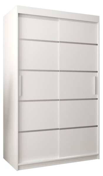 Szafa przesuwna garderoba Verona 1 120 wys. 200 cm biaÅy + biaÅy