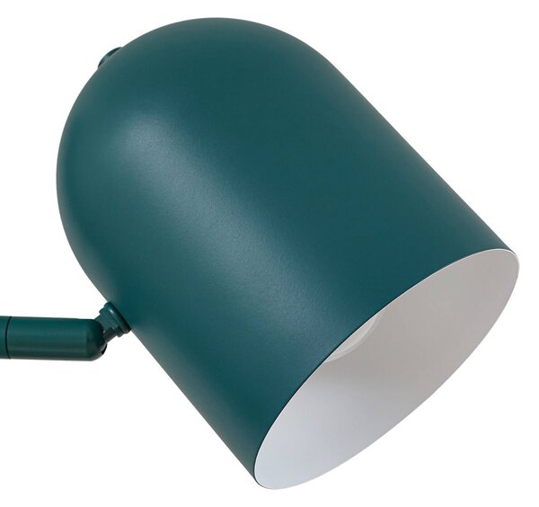 Lampa stojąca Isara Lindby, zielony, salon / jadalnia, metal, nowoczesny