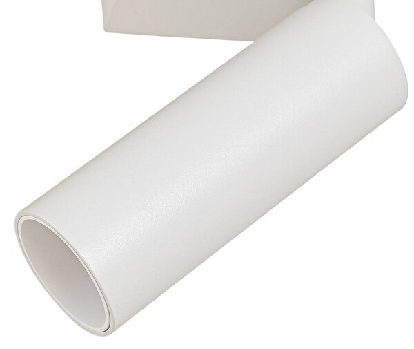 Arcchio Reflektor sufitowy Brinja Slim, biały, 2-punktowy, GU10 MR11 Slim Arcchio, możliwość ściemniania, biały / opal, przedpokój, aluminium, nowoczesny