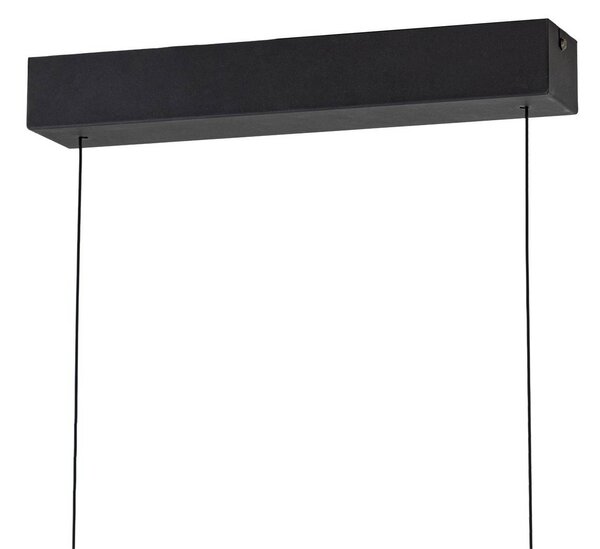 Lampa wisząca Lutana Lucande, możliwość ściemniania, jasne drewno, salon / jadalnia, metal, nowoczesny