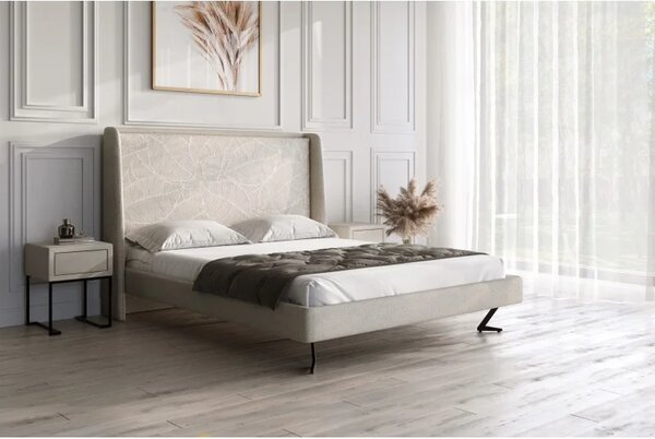 Łóżko tapicerowane 81251 M&K foam Koło 90x200