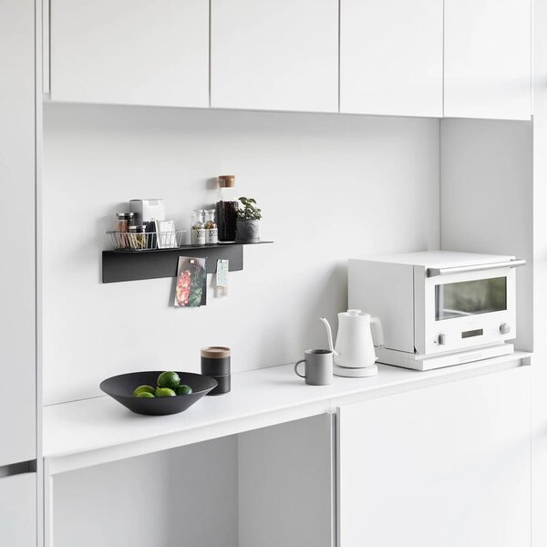Czarna metalowa półka 50 cm – YAMAZAKI