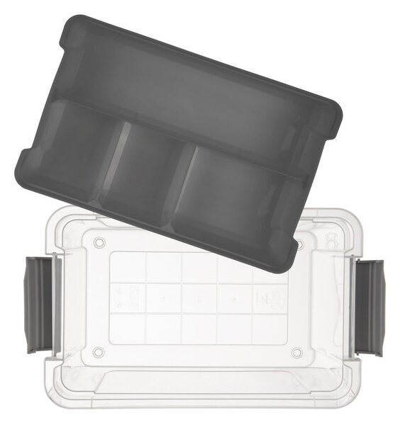 Plastikowy pojemnik z pokrywką 35x23x17 cm Multi Stormax – Orion