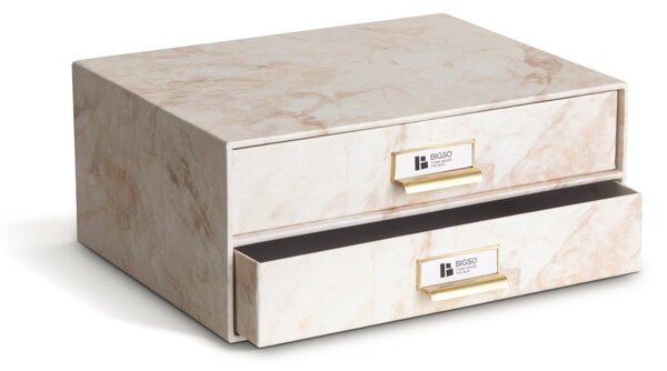 Kartonowy organizer z szufladką Birger Paper Laminate – Bigso