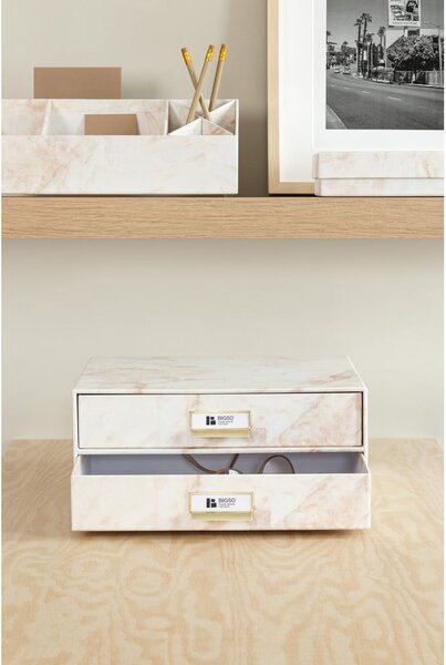 Kartonowy organizer z szufladką Birger Paper Laminate – Bigso