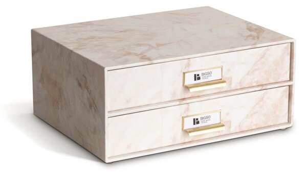 Kartonowy organizer z szufladką Birger Paper Laminate – Bigso