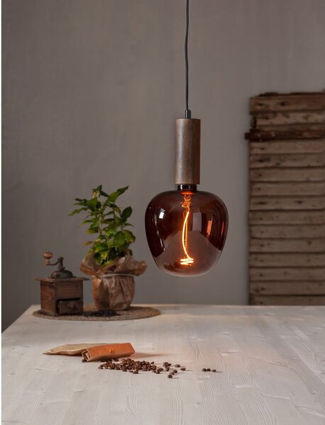 Ciemnobrązowa lampa wisząca Tub – Star Trading