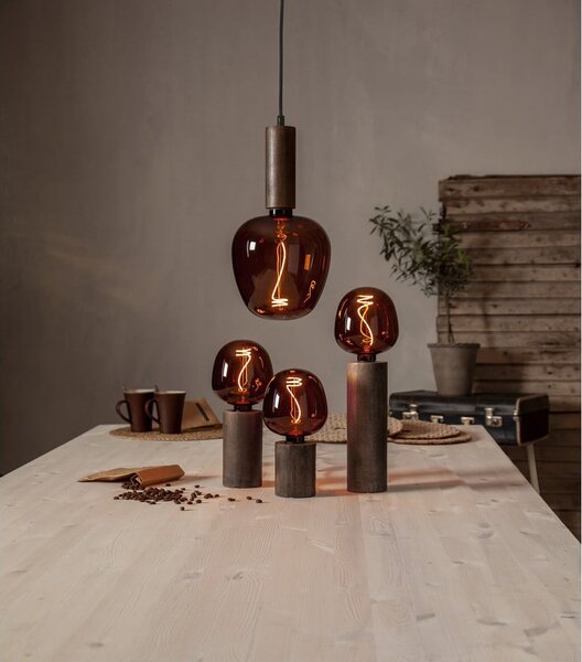 Ciemnobrązowa lampa wisząca Tub – Star Trading