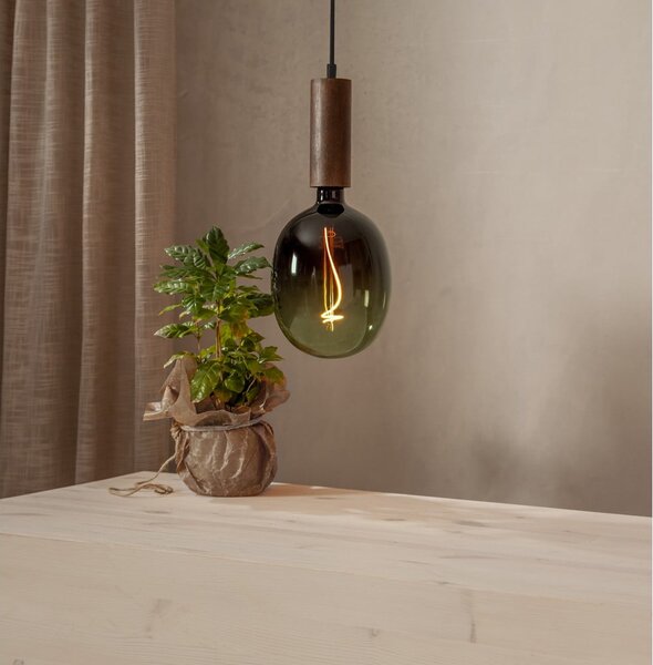 Ciemnobrązowa lampa wisząca Tub – Star Trading