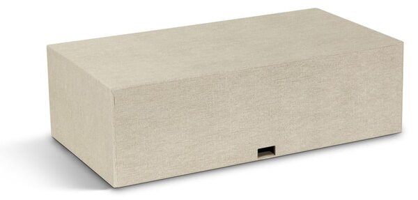 Kartonowy organizer na dokumenty z szufladką Ted Canvas Paper Laminate – Bigso