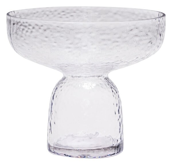 Szklany ręcznie wykonany wazon (wysokość 19 cm) Aino – Hübsch