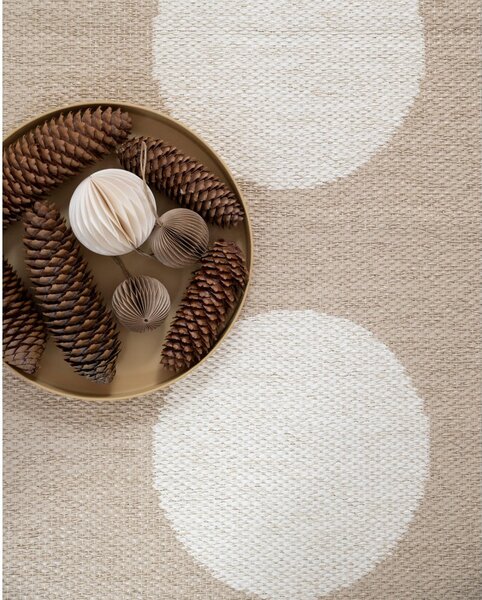 Beżowy dywan odpowiedni na zewnątrz 70x90 cm Vera Beige – Pappelina