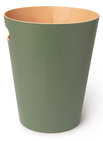 Zielony biurowy kosz na śmieci 7,5 l Woodrow – Umbra