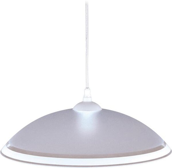 Biała lampa wisząca do kuchni E7-R81