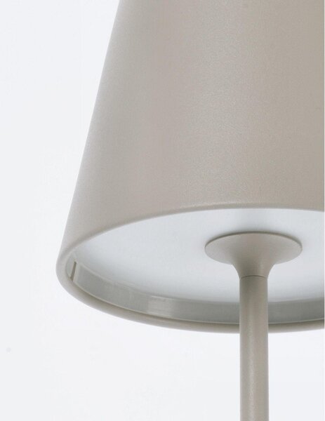 Zewnętrzna lampa stołowa LED na USBø 12 cm Etna – Bizzotto